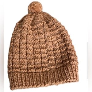 Dusty Pink Knit Hat